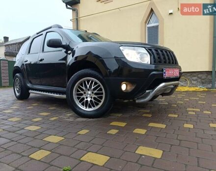 Черный Дачия Duster, объемом двигателя 1.6 л и пробегом 222 тыс. км за 8850 $, фото 1 на Automoto.ua
