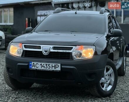 Черный Дачия Duster, объемом двигателя 1.6 л и пробегом 223 тыс. км за 8650 $, фото 1 на Automoto.ua