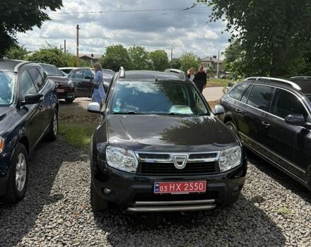 Черный Дачия Duster, объемом двигателя 1.6 л и пробегом 132 тыс. км за 8700 $, фото 1 на Automoto.ua