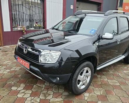 Черный Дачия Duster, объемом двигателя 1.6 л и пробегом 194 тыс. км за 8700 $, фото 1 на Automoto.ua