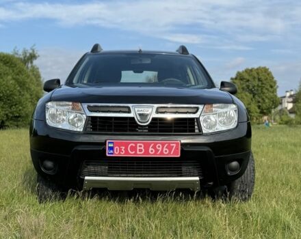 Черный Дачия Duster, объемом двигателя 1.6 л и пробегом 160 тыс. км за 7950 $, фото 1 на Automoto.ua