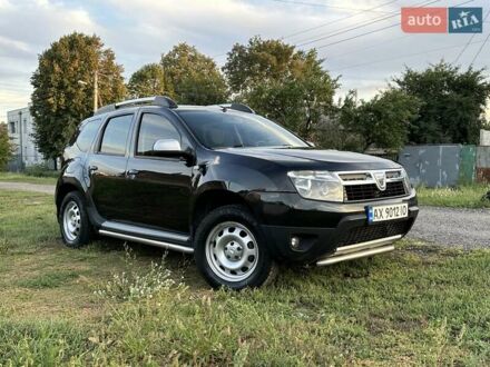 Черный Дачия Duster, объемом двигателя 1.6 л и пробегом 168 тыс. км за 8300 $, фото 1 на Automoto.ua