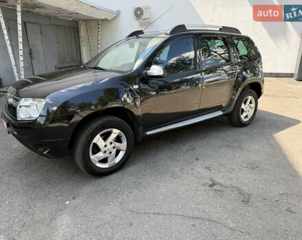 Черный Дачия Duster, объемом двигателя 1.6 л и пробегом 219 тыс. км за 8700 $, фото 1 на Automoto.ua
