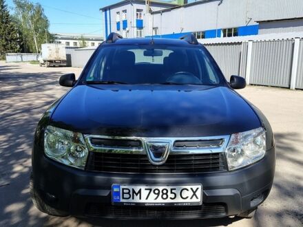 Черный Дачия Duster, объемом двигателя 1.6 л и пробегом 225 тыс. км за 8800 $, фото 1 на Automoto.ua
