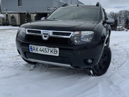 Черный Дачия Duster, объемом двигателя 1.5 л и пробегом 2 тыс. км за 8500 $, фото 1 на Automoto.ua