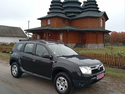 Черный Дачия Duster, объемом двигателя 1.5 л и пробегом 209 тыс. км за 8400 $, фото 1 на Automoto.ua