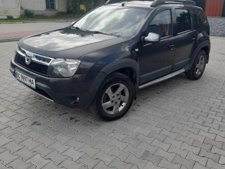 Черный Дачия Duster, объемом двигателя 1.5 л и пробегом 241 тыс. км за 9500 $, фото 1 на Automoto.ua