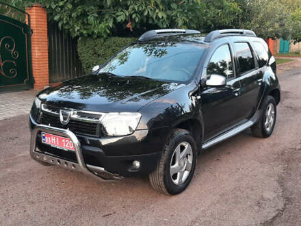 Дачия Duster 2013 в Чернигове на Automoto.ua Черный Дачия Duster, объемом двигателя 1.6 л и пробегом 210 тыс. км за 9199 $, фото 1 на Automoto.ua
