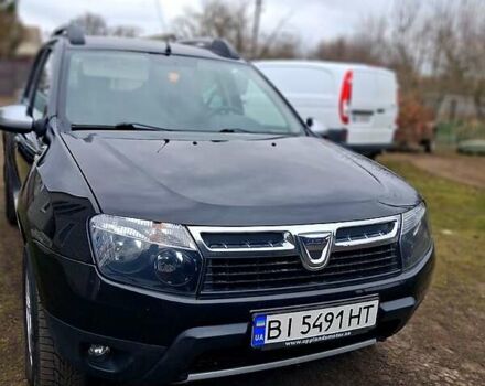 Черный Дачия Duster, объемом двигателя 1.5 л и пробегом 280 тыс. км за 9500 $, фото 1 на Automoto.ua