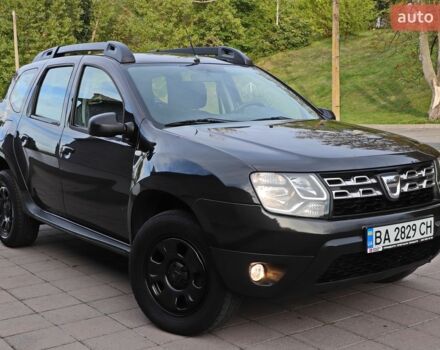 Черный Дачия Duster, объемом двигателя 1.2 л и пробегом 149 тыс. км за 9555 $, фото 1 на Automoto.ua