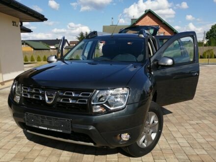 Черный Дачия Duster, объемом двигателя 1.2 л и пробегом 75 тыс. км за 7700 $, фото 1 на Automoto.ua
