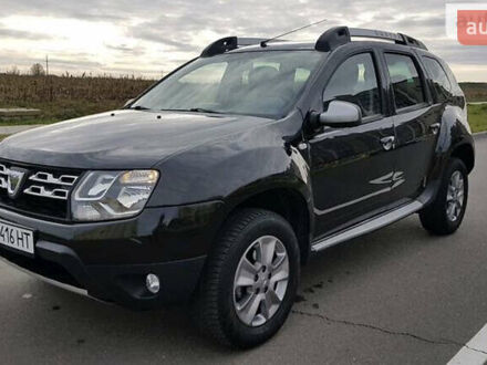 Черный Дачия Duster, объемом двигателя 1.5 л и пробегом 150 тыс. км за 11500 $, фото 1 на Automoto.ua