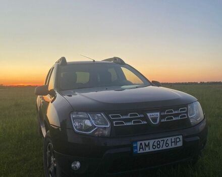 Черный Дачия Duster, объемом двигателя 1.6 л и пробегом 160 тыс. км за 11000 $, фото 1 на Automoto.ua