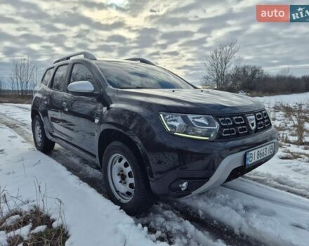 Черный Дачия Duster, объемом двигателя 1.6 л и пробегом 195 тыс. км за 15500 $, фото 1 на Automoto.ua