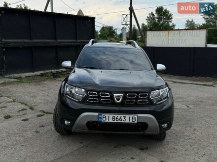 Черный Дачия Duster, объемом двигателя 1.6 л и пробегом 195 тыс. км за 14499 $, фото 1 на Automoto.ua