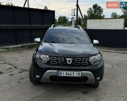 Черный Дачия Duster, объемом двигателя 1.6 л и пробегом 195 тыс. км за 12999 $, фото 1 на Automoto.ua