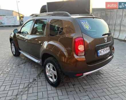 Коричневый Дачия Duster, объемом двигателя 1.46 л и пробегом 187 тыс. км за 8800 $, фото 6 на Automoto.ua