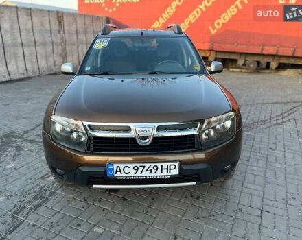 Коричневый Дачия Duster, объемом двигателя 1.46 л и пробегом 187 тыс. км за 8800 $, фото 2 на Automoto.ua
