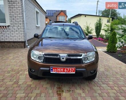 Коричневый Дачия Duster, объемом двигателя 1.6 л и пробегом 197 тыс. км за 9100 $, фото 1 на Automoto.ua