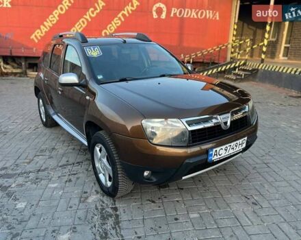 Коричневый Дачия Duster, объемом двигателя 1.46 л и пробегом 187 тыс. км за 8800 $, фото 3 на Automoto.ua