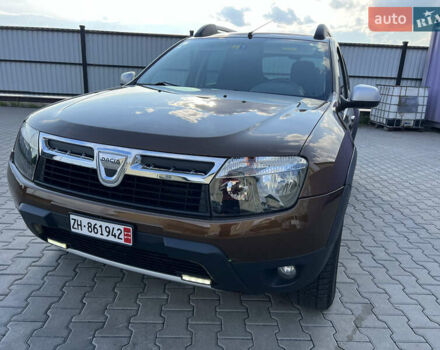 Коричневый Дачия Duster, объемом двигателя 1.6 л и пробегом 154 тыс. км за 8650 $, фото 2 на Automoto.ua