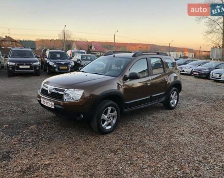 Коричневый Дачия Duster, объемом двигателя 1.6 л и пробегом 187 тыс. км за 7600 $, фото 1 на Automoto.ua
