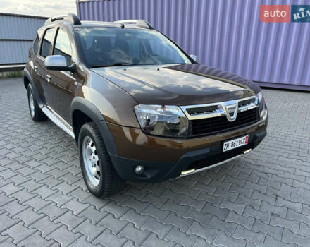 Коричневый Дачия Duster, объемом двигателя 1.6 л и пробегом 154 тыс. км за 8650 $, фото 4 на Automoto.ua
