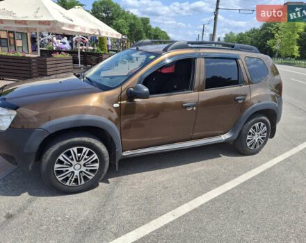 Коричневый Дачия Duster, объемом двигателя 1.6 л и пробегом 215 тыс. км за 9000 $, фото 1 на Automoto.ua