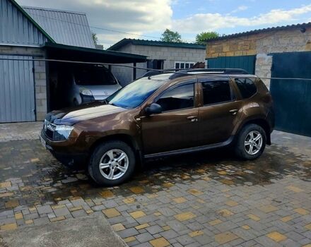 Коричневый Дачия Duster, объемом двигателя 1.6 л и пробегом 169 тыс. км за 9800 $, фото 1 на Automoto.ua