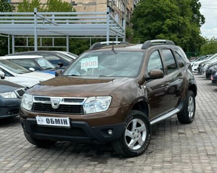 Коричневый Дачия Duster, объемом двигателя 1.5 л и пробегом 244 тыс. км за 8600 $, фото 1 на Automoto.ua