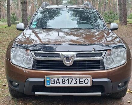 Коричневый Дачия Duster, объемом двигателя 1.6 л и пробегом 212 тыс. км за 8100 $, фото 1 на Automoto.ua