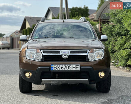 Коричневый Дачия Duster, объемом двигателя 1.6 л и пробегом 96 тыс. км за 8199 $, фото 1 на Automoto.ua