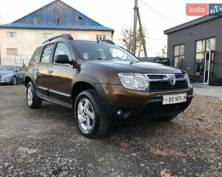 Коричневый Дачия Duster, объемом двигателя 1.6 л и пробегом 187 тыс. км за 7600 $, фото 1 на Automoto.ua