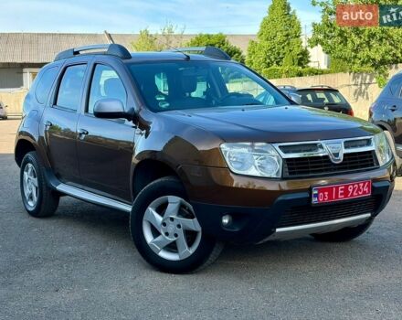 Коричневый Дачия Duster, объемом двигателя 1.6 л и пробегом 217 тыс. км за 8999 $, фото 1 на Automoto.ua