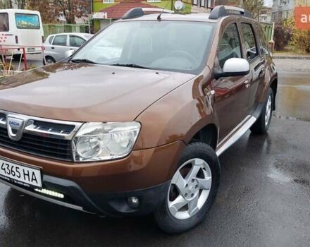 Коричневый Дачия Duster, объемом двигателя 1.6 л и пробегом 225 тыс. км за 7900 $, фото 1 на Automoto.ua