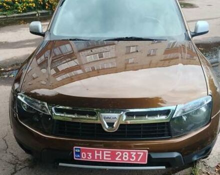 Коричневый Дачия Duster, объемом двигателя 1.5 л и пробегом 302 тыс. км за 9200 $, фото 1 на Automoto.ua