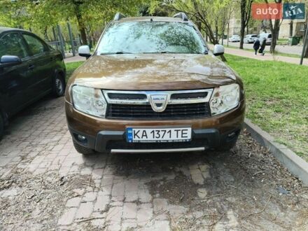 Коричневый Дачия Duster, объемом двигателя 1.6 л и пробегом 83 тыс. км за 8800 $, фото 1 на Automoto.ua