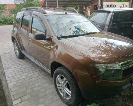 Коричневый Дачия Duster, объемом двигателя 1.6 л и пробегом 173 тыс. км за 8000 $, фото 1 на Automoto.ua
