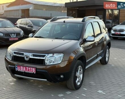 Коричневый Дачия Duster, объемом двигателя 1.6 л и пробегом 161 тыс. км за 9950 $, фото 1 на Automoto.ua