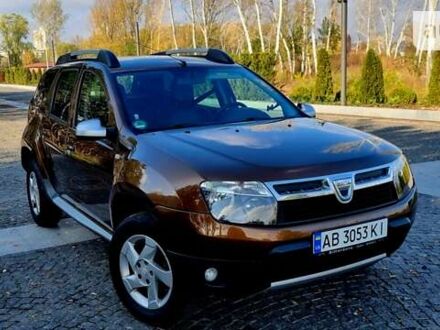 Коричневый Дачия Duster, объемом двигателя 1.6 л и пробегом 190 тыс. км за 9700 $, фото 1 на Automoto.ua