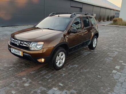 Коричневый Дачия Duster, объемом двигателя 1.6 л и пробегом 142 тыс. км за 9250 $, фото 1 на Automoto.ua