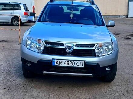 Серый Дачия Duster, объемом двигателя 1.5 л и пробегом 139 тыс. км за 9500 $, фото 1 на Automoto.ua