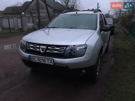Серый Дачия Duster, объемом двигателя 1.5 л и пробегом 260 тыс. км за 8500 $, фото 1 на Automoto.ua