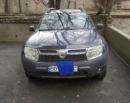 Синий Дачия Duster, объемом двигателя 1.6 л и пробегом 188 тыс. км за 8500 $, фото 1 на Automoto.ua
