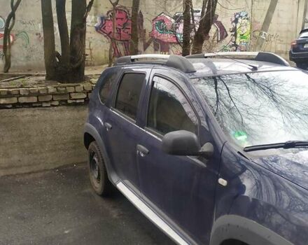 Синий Дачия Duster, объемом двигателя 1.6 л и пробегом 188 тыс. км за 8500 $, фото 2 на Automoto.ua