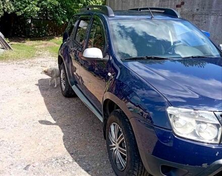 Синий Дачия Duster, объемом двигателя 1.6 л и пробегом 216 тыс. км за 7900 $, фото 1 на Automoto.ua