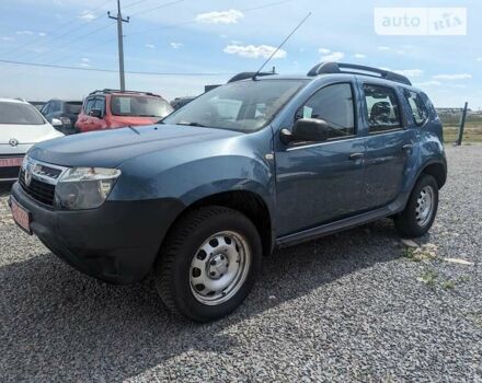 Синий Дачия Duster, объемом двигателя 1.6 л и пробегом 176 тыс. км за 7950 $, фото 1 на Automoto.ua