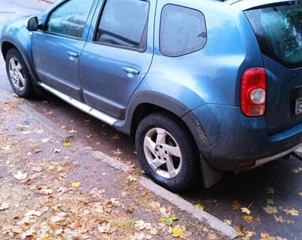 Синий Дачия Duster, объемом двигателя 1.46 л и пробегом 243 тыс. км за 9100 $, фото 3 на Automoto.ua