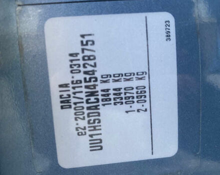 Синій Дачія Duster, об'ємом двигуна 1.5 л та пробігом 265 тис. км за 8950 $, фото 22 на Automoto.ua