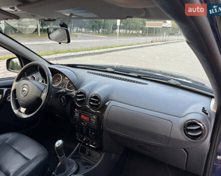 Синий Дачия Duster, объемом двигателя 1.6 л и пробегом 190 тыс. км за 9500 $, фото 56 на Automoto.ua